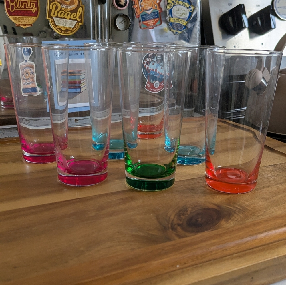 Kate Spade Colorful Glass Tumbler Set